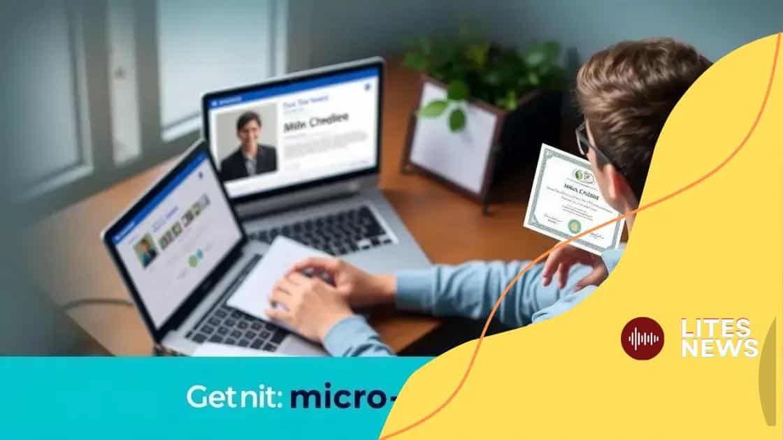 How to obtain micro-credentials
