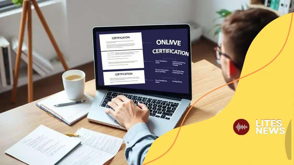 How to choose the right online certification