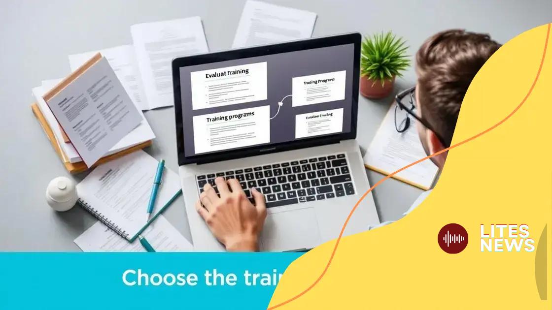 How to choose the right training program